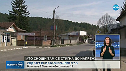 Болните с COVID-19 в Паничерево вече са 13