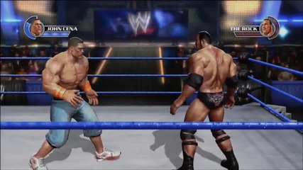 John Cena vs The Rock - Wwe All Stars Gameplay 