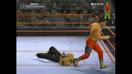 Chavo Guerrero Frog Splash In Svr 08