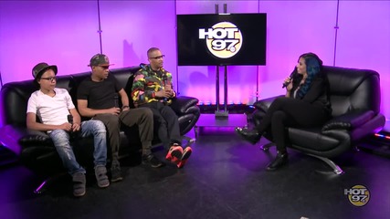 Интервю с T.i. и синовете му в Hot 97