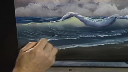 S14 Радостта на живописта с Bob Ross E07 - ветровито море ღобучение в рисуване, живописღ