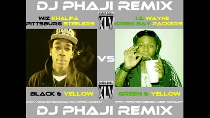 Wiz Khalifa vs. Lil Wayne - Black and Yellow vs. Green and Yellow