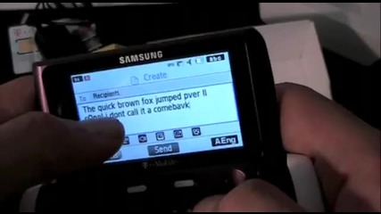 Samsung Comeback (t - Mobile) - Unboxing
