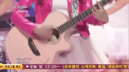 (hd) Juniel - Pretty Boy ~ Music Bank (25.04.2013)