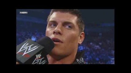 Какво Мисли За Себе Си Cody Rhodes ? - Smackdown 25.06.2010 