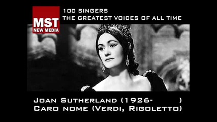 100 Greatest Singers Joan Sutherland 