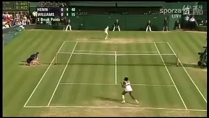 2007 Wc Qf Justine Henin Vs Serena Williams