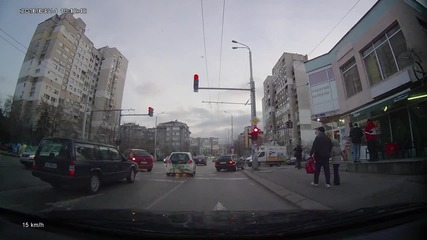 Минаване на червен светофар 15