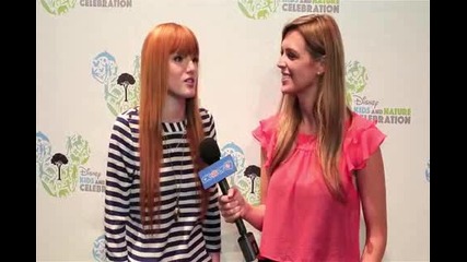Bella Thorne Interview - Disney Kids and Nature Celebration