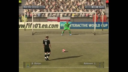 Fifa 07 Multiplayer Penalities Man City vs Tottenham (spurs)