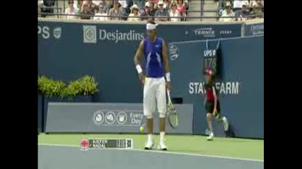 Rafael Nadal vs Nicolas Kiefer 2008 Rogers Masters - Final
