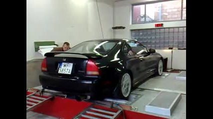 Honda Prelude 92 H22a Vtec Awd Dyno Run
