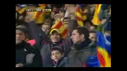 22.12.2009 Каталуния - Аржентина 4 - 2 