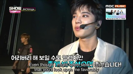 [eng] 150725 Mbc 'show! Champion' Backstage - Infinite