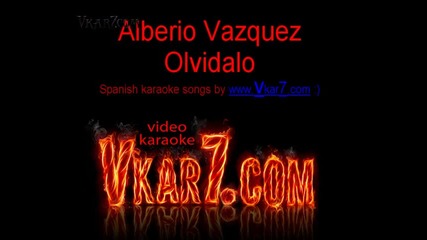 Alberio Vazquez - Olvidalo - karaoke instrumental