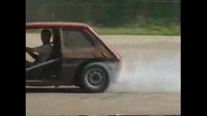 Fiat 126p burnout