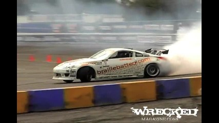Formula D Seattle - Action in the Rain 