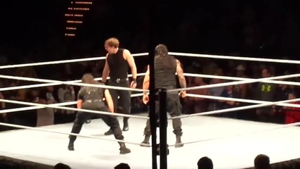 The Shield And Wyatt Family Brawl At House Show in Cedar Rapids Iowa