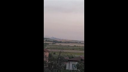 Пожар край с. Бата и с. Порой