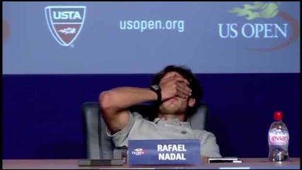 Rafael Nadal дрогиран на пресконференция
