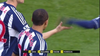 У Б А – Челси 2-1 / Barclays Premier League 2012-13 / 12 кръг