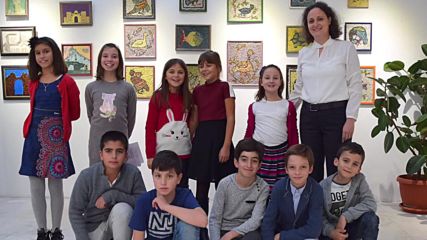 България в детските очи Юбилейна изложба 02-Martina Markova-maika Gia i Andi