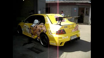 звяр lancer evo 9 