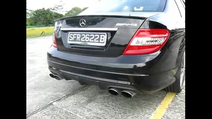 Mercedes - Benz C 6.3 Amg exhaust