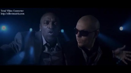 Pitbull & Akon - Shut It Down - (кристално качество) 