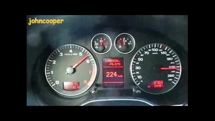 Audi S3 3.2 Quattro 0 - 240км/ч 