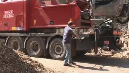 Man Tga drobilka