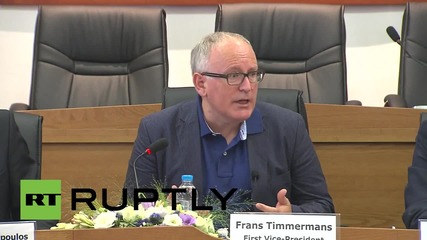 Greece: Europe 'left to xenophobes, extremists' if values are forgotten - Timmermans
