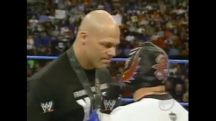 Wwe 31.3.2006 Smackdown Randy Orton, Kurt Angle, Rey Mysterio segment