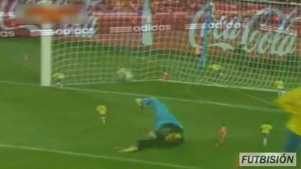 World Cup 2010 - Brazil vs North Korea (2 - 1) goals