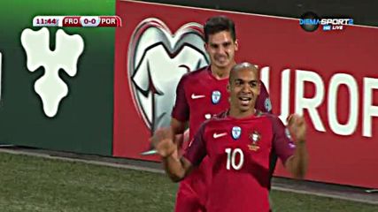 Силва изведе Португалия напред срещу Фарьорските острови