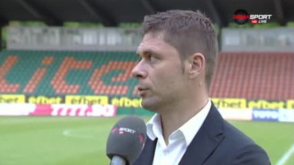 Александър Димитров: Трябва да си реализираме положенията