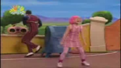 Lazytown - Jump Up & Join In Steph & Robbie - Bing Bang