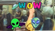 😲Заснеха извънземно в метрото? 👽