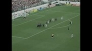 Вратарятг на "Сао Паоло" Рожерио Сени вкара стотния си гол