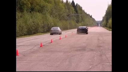 Dragtimes.info Nissan Gtr vs Bmw M6 