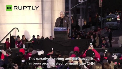 Bernie Sanders Sticks It To Corporate America in New York Rally