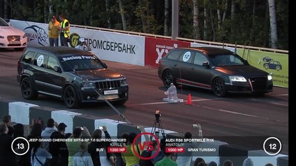Най - Бързия Jeep Srt-8 Turbo (1350 Hp)