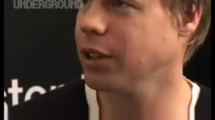 Paul Van Dyk & Ferry Corsten Interview @ Ade 2008