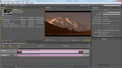 Adobe Encore Cs5 Synchronizing timelines with assets' original frame rate