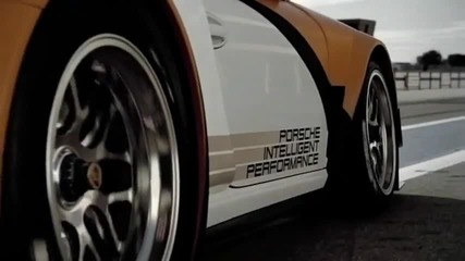 Porsche 911 Gt3 R Hybrid at the Nurburgring
