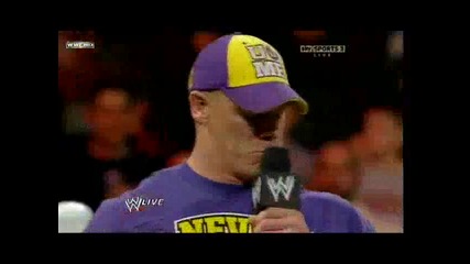Wwe John Cena се гаври с Wade Barrett 