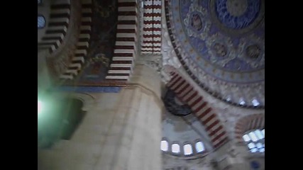 Огромната джамия в Одрин отвътре