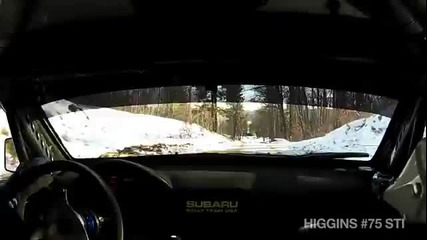 2012 Sno Drift Rally - Onboard Highlights