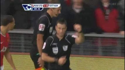 Manchester United - Tottenham Hotspur 2 - 0 Nani 