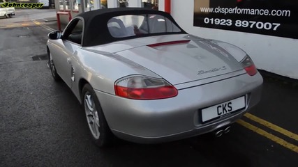 Porsche Boxster S Cks Sport Exhaust and Brakes